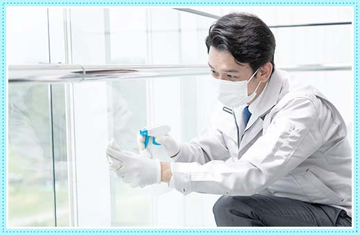 ガラス・サッシクリーニング